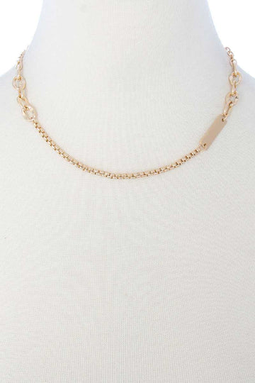 Collar de cadena elegante